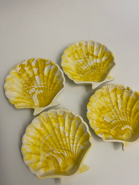Yellow Shell Dish (4)