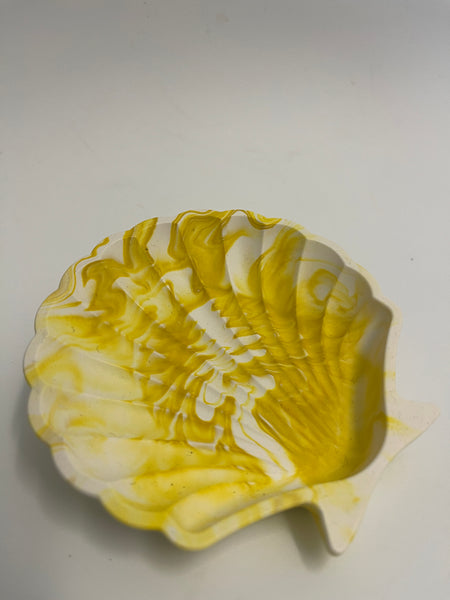 Yellow Shell Dish (2)